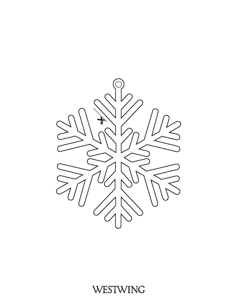 Flocon De Neige À Découper – Coloriages De Noël à Dessin Flocon De Neige