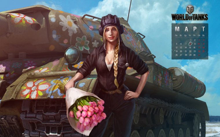 Fonds D'Ecran 1920X1200 World Of Tanks Tank Jeux Filles concernant Fond D Ecran Fille