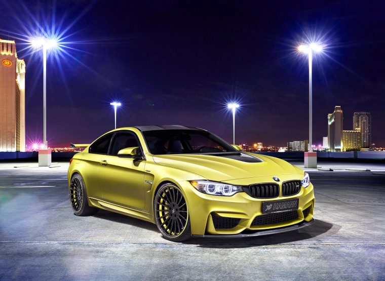 Fonds D'Ecran 2500X1825 Bmw Tuning 2014 M4 (Hamann) Jaune tout Voiture De Tunig