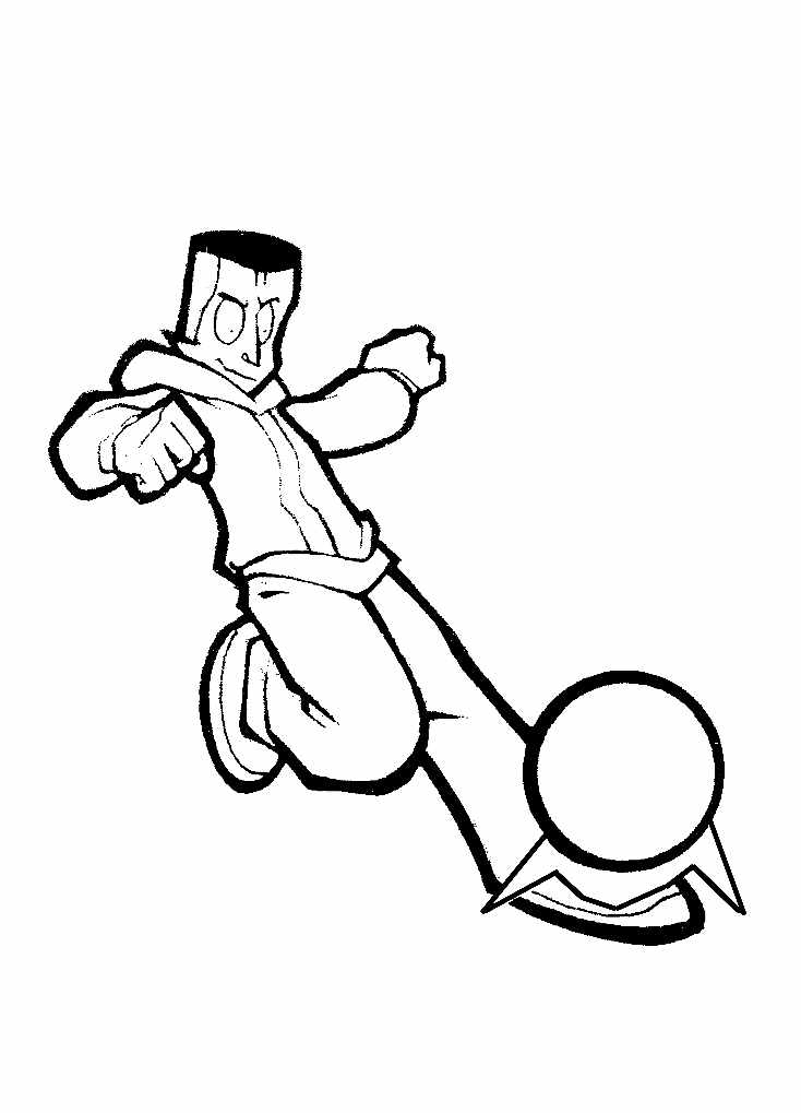 Foot 2 Rue 3 - Coloriage Foot 2 Rue - Coloriages Pour Enfants concernant Coloriage De Foot De Rue 