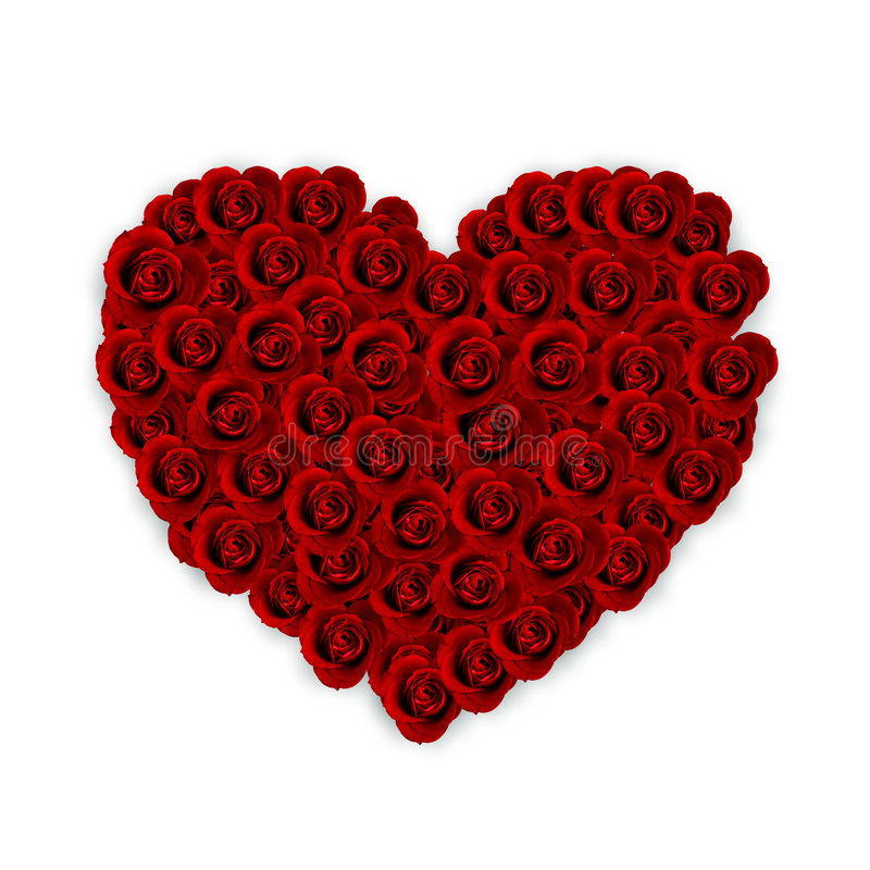 Formation Des Roses D&amp;#039;Amour De Coeur Image Stock - Image serapportantà Des Coeurs D Amour 