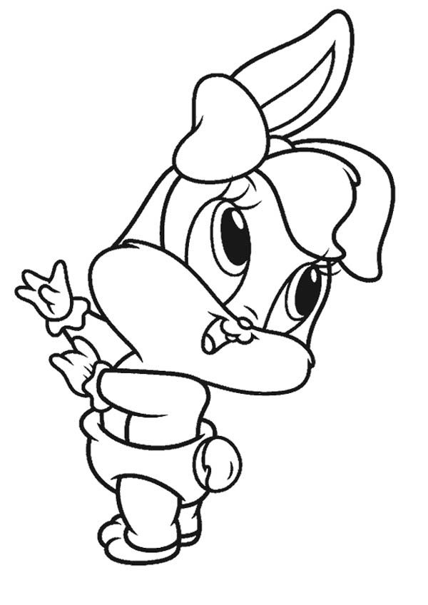 Free Lola Bunny Coloring Page, Download Free Lola Bunny avec Coloriage Lola 