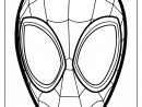 Free Printable Spiderman Mask Pdf Coloring Page pour Coloriage Masque Spiderman