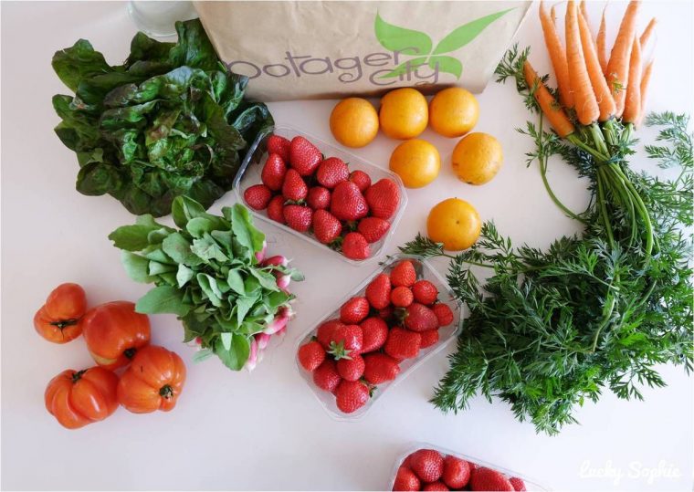 Fruits Et Légumes Frais, Le Panier Potager City destiné Panier A Fruits