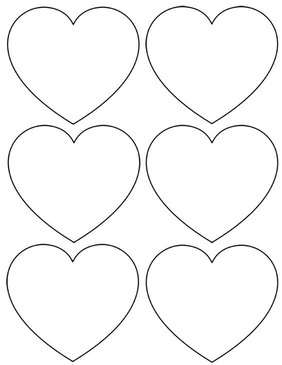 Gabarit Coeur A Imprimer:  Heart Template, Valentine serapportantà Modele Playmais A Imprimer Gratuit