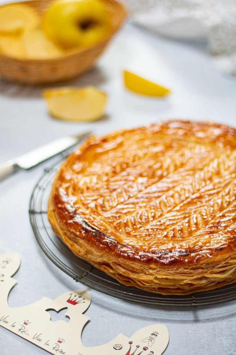 Galette Des Rois À La Pomme – Pâte Feuilletée Et Compote à Image Galette Des Rois Gratuite