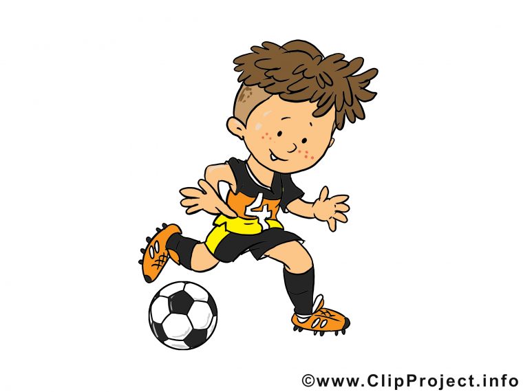 Garçon Dessin Gratuit – Football Image – Football Dessin concernant Dessin De Footballeur