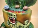 Gâteau Dinosaure  Birthday Cake, Cake, Planter Pots à Dessiner Sur Un Gateau
