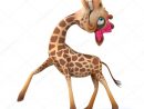 Girafe De Dessin Animé Amusant Image Libre De Droit Par tout Dessins Girafe