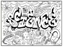 Graffiti Diplomacy Store  Science Notebook Cover, Science tout Graffiti À Colorier