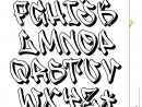 Graffiti Font 3D- Hand Written - Vector Alphabet Stock pour Alphabet En Tag 3D