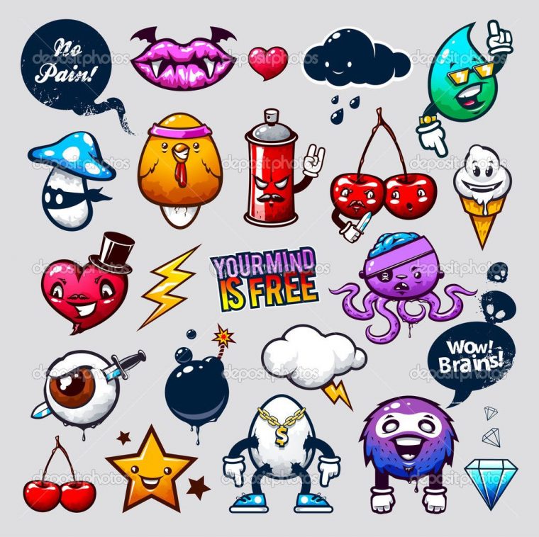 Graffiti Illustration Characters – Google Search avec Alphabet Tag Facile