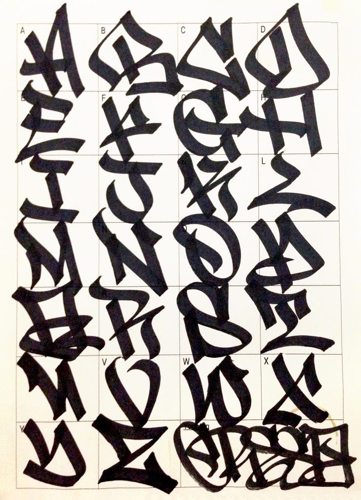 Graffiti Letters: 61 Graffiti Artists Share Their Styles avec Lettre Alphabet Tag 