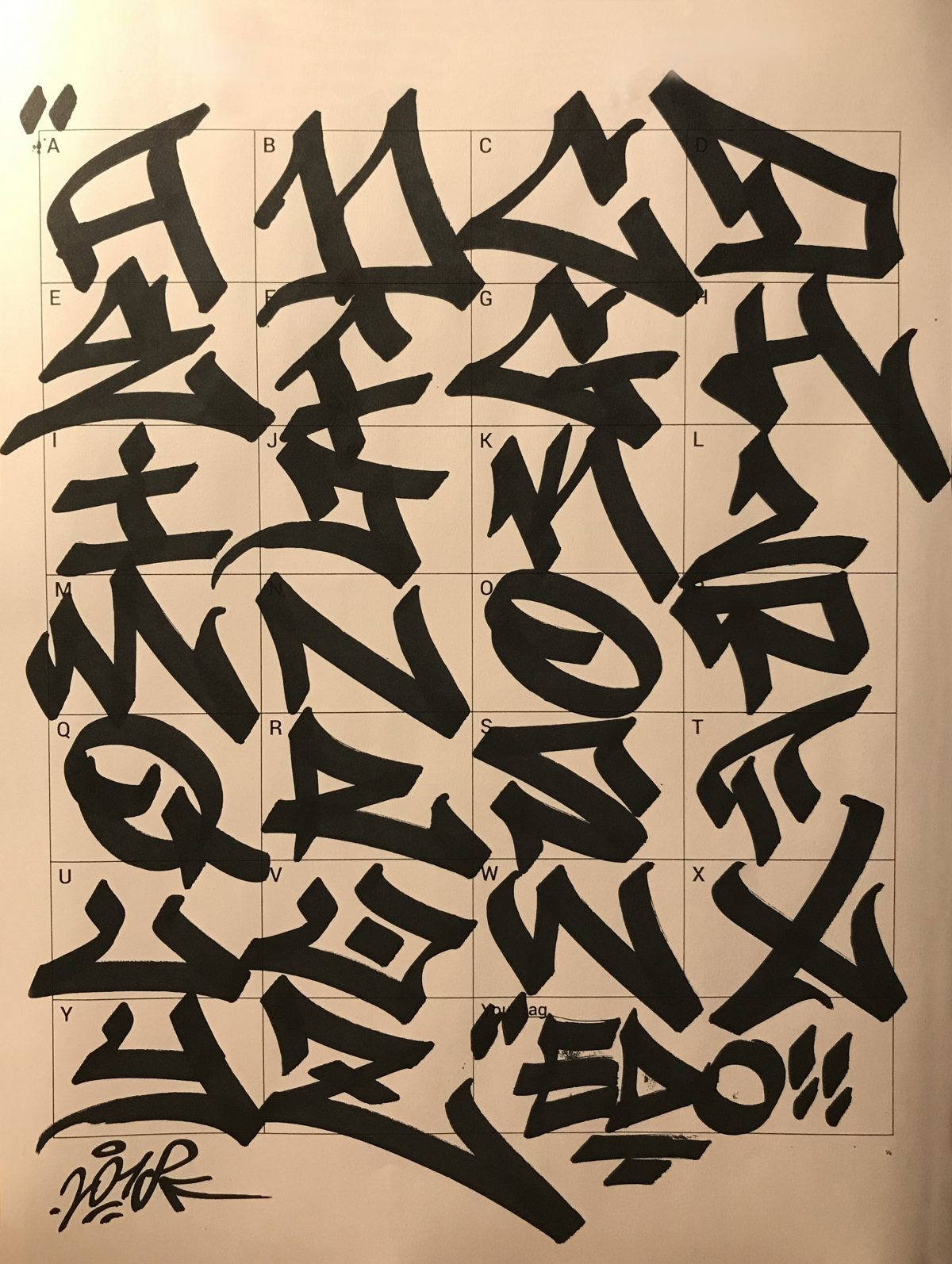 Graffiti Letters: 61 Graffiti Artists Share Their Styles destiné Alphabet En Tag 3D