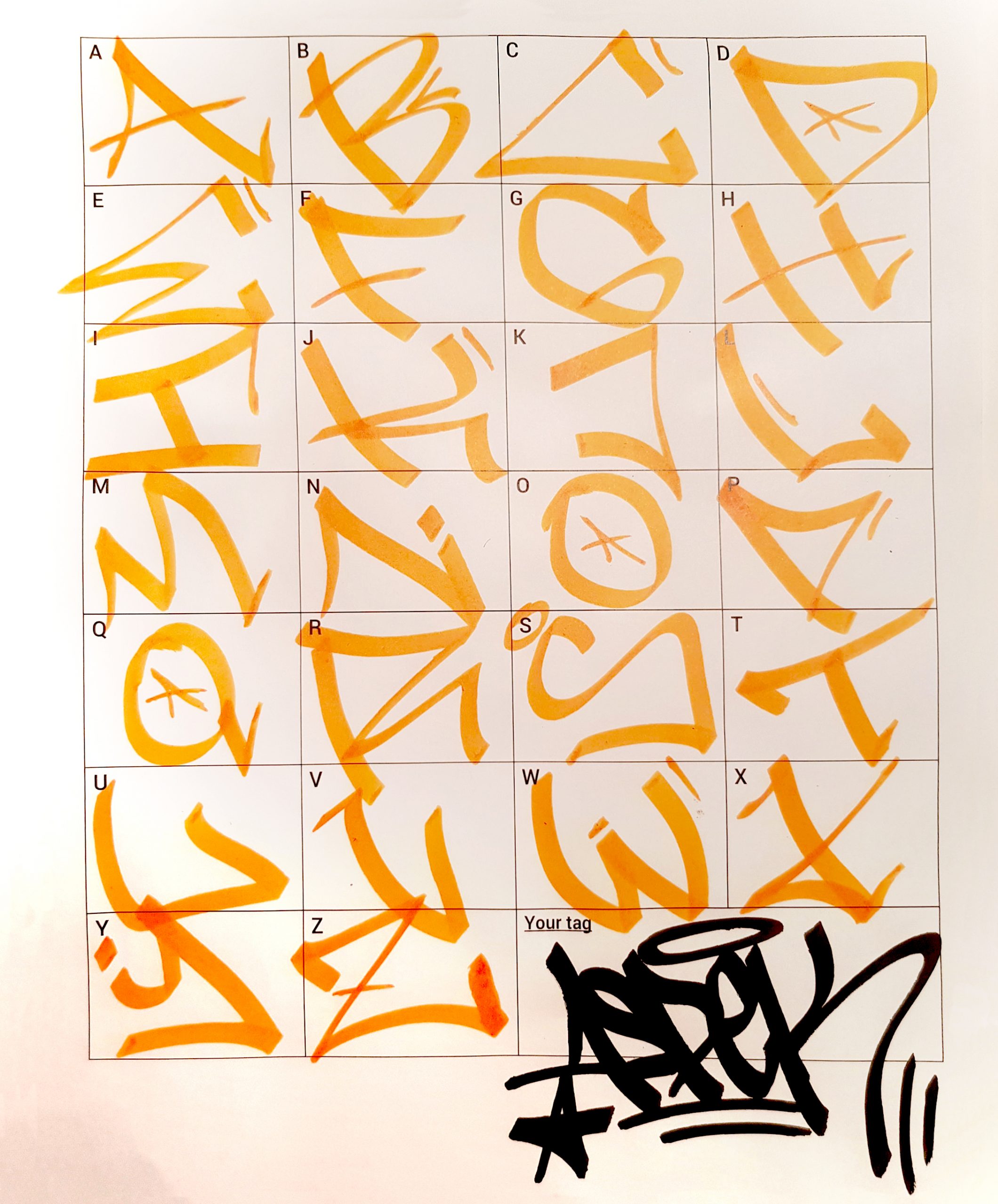 Graffiti Letters: 61 Graffiti Artists Share Their Styles destiné Lettre Alphabet Tag 