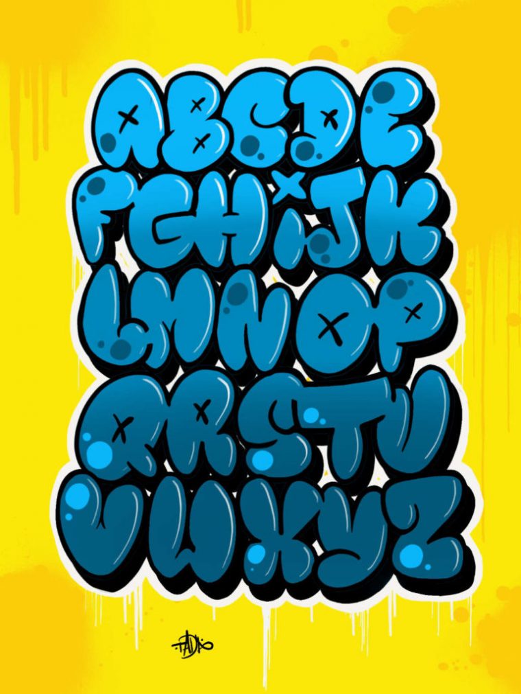 Graffiti Letters A-Z: 150+ Ideas  Graffiti Alphabet pour Lettre Alphabet Tag