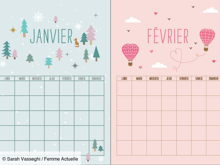 Gratuit : Notre Calendrier Perpétuel À Imprimer : serapportantà Calendrier Enfant À Imprimer 