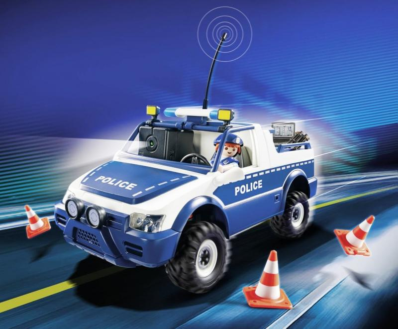 Gsg9 187 Unité Spéciale: Véhicules De Police Playmobil destiné Jeux De Voiture De Policier 