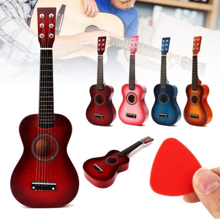 Guitare Acoustique À 6 Cordes Pour Enfant • Enfant World concernant Guitare Spiderman