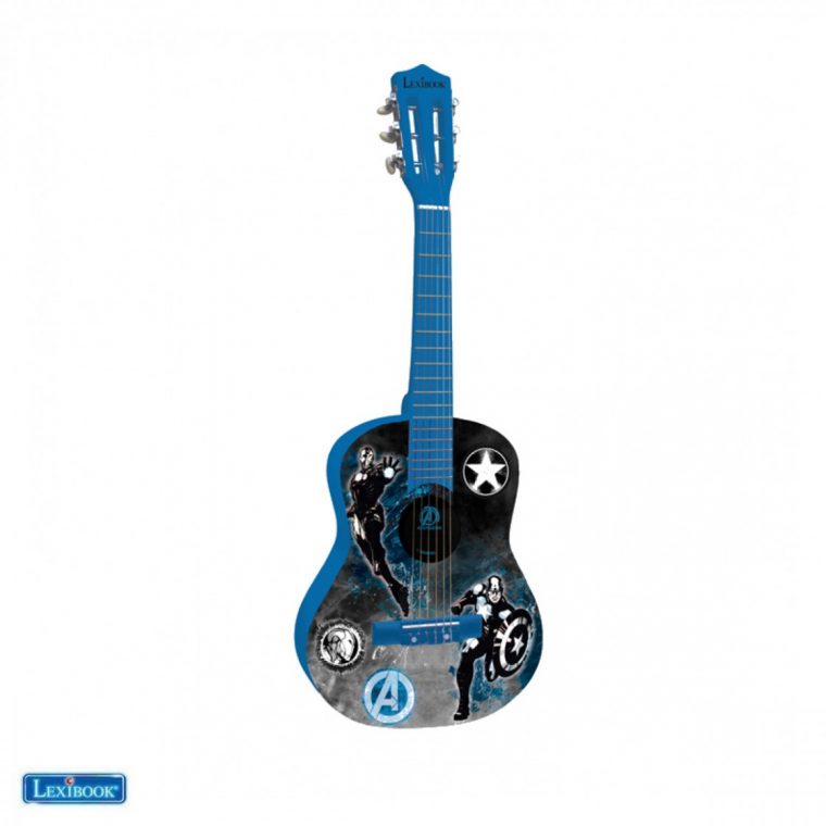 Guitare Acoustique En Bois Avengers – The Avengers concernant Guitare Spiderman