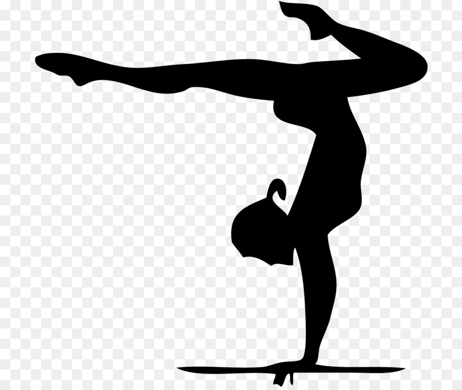 Gymnastique, Silhouette, La Gymnastique Rythmique Png concernant Dessin De Gymnaste