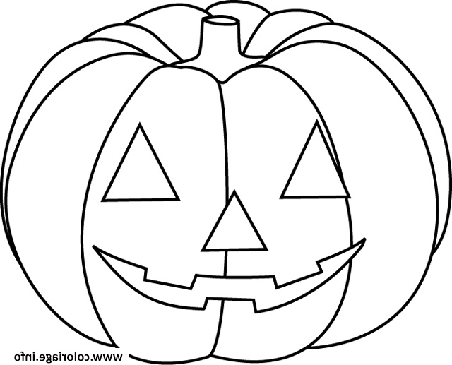 Halloween Citrouille Dessin Luxe Images Coloriage avec Citrouille À Colorier 