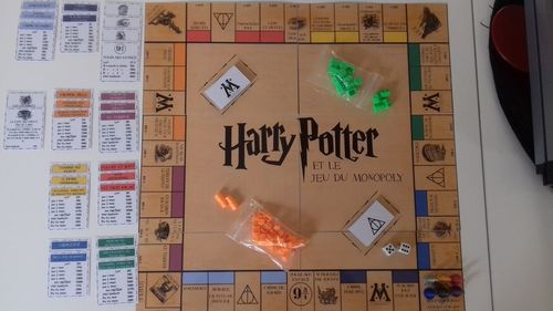 Harry Potter Et Le Jeu Du Monopoly En 2020  Carte De Jeux concernant Carte Monopoly Imprimer