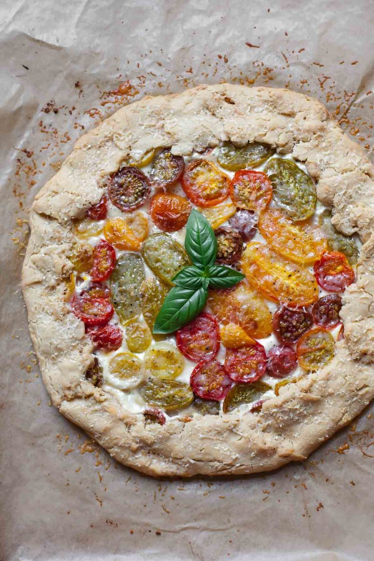 Heirloom Tomato Galette – A Calculated Whisk serapportantà Image Galette