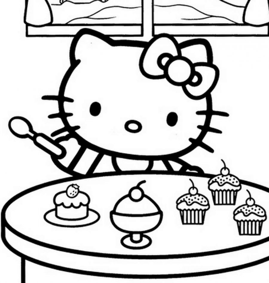 Hello Kitty Drawing At Getdrawings  Free For Personal serapportantà Hello Kitty A Dessiner 
