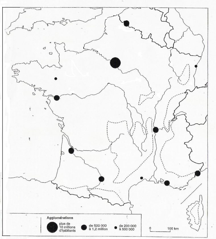 Histoire-Géographie: Février 2013 encequiconcerne Fond De Carte France Ã©Duscol