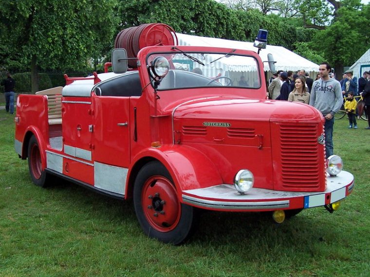 Hotchkiss Véhicule De Pompier – Oldiesfan67 "Mon Blog Auto" pour Voitures De Pompiers