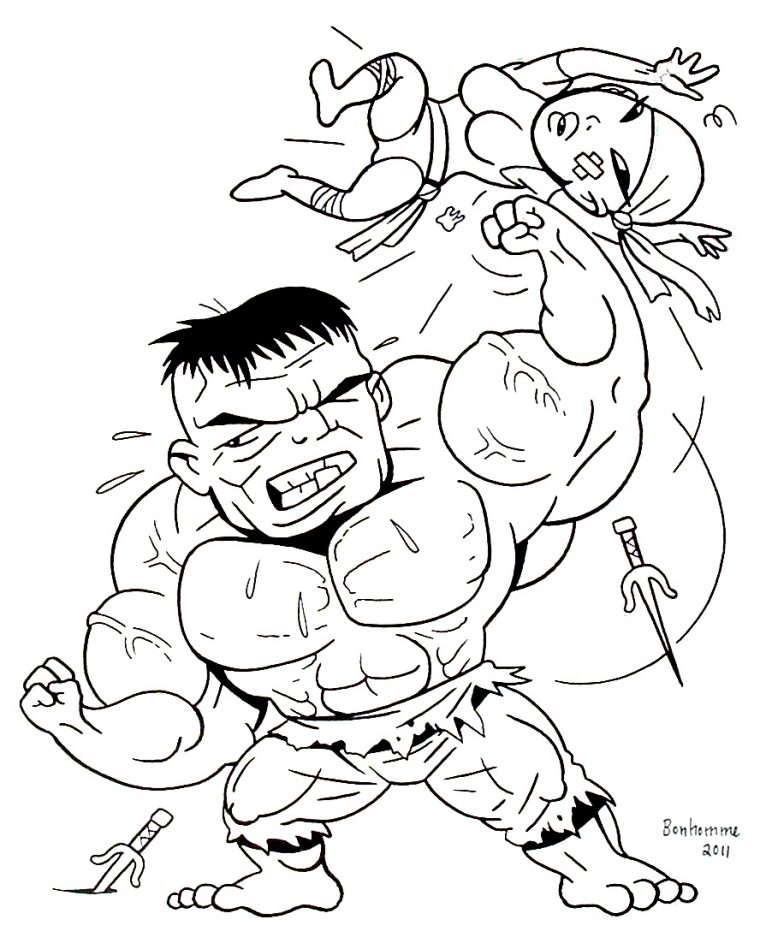 Hulk Free To Color For Kids – Hulk Kids Coloring Pages intérieur Coloriage Hulk