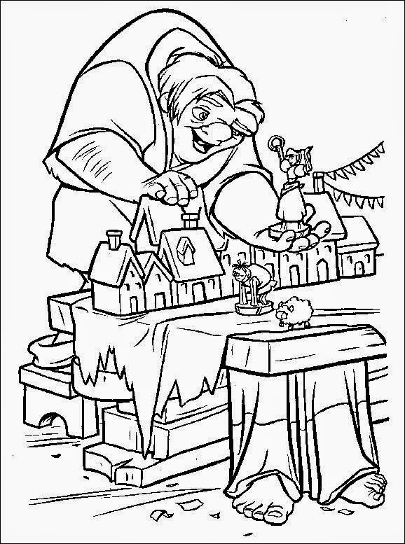 Hunchback Of Notre Dame Coloring Pages - Disney Coloring Pages tout Coloriage Dame 