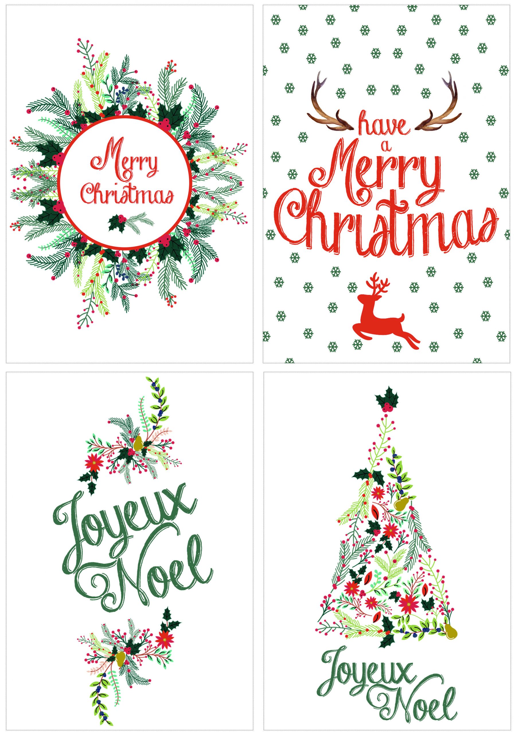 Idee Deco Carte De Noel - Recetas De Navidad dedans Carte De Noel À Imprimer Gratuitement 