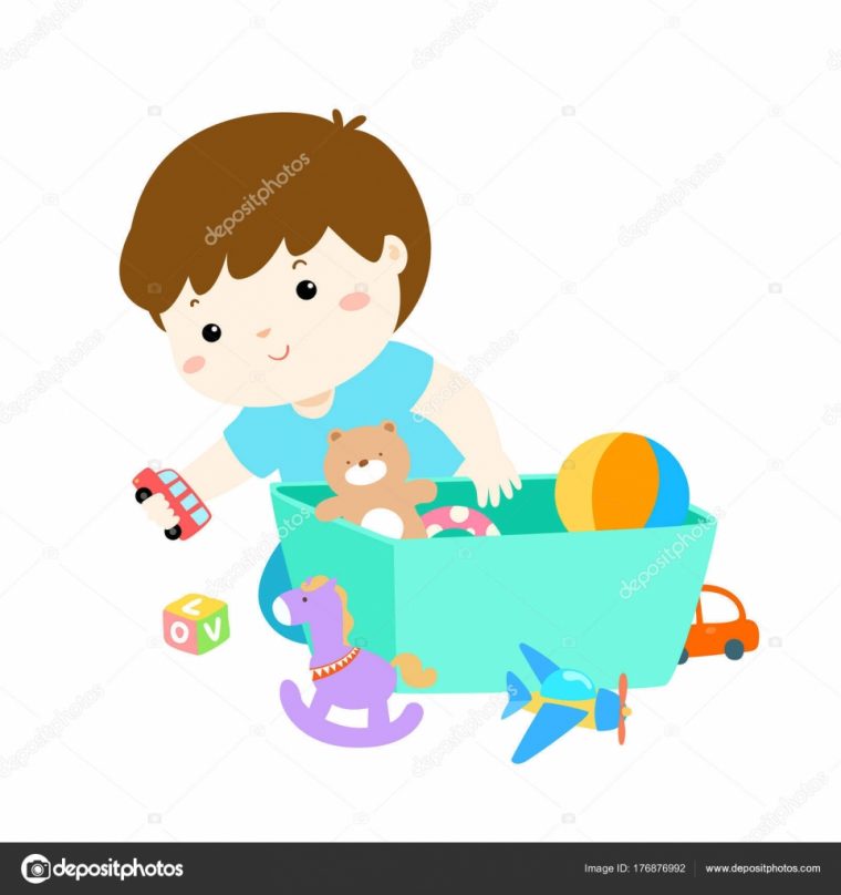 Illustration De Jouets Pour Enfants . Image Vectorielle concernant Dessin Jouets