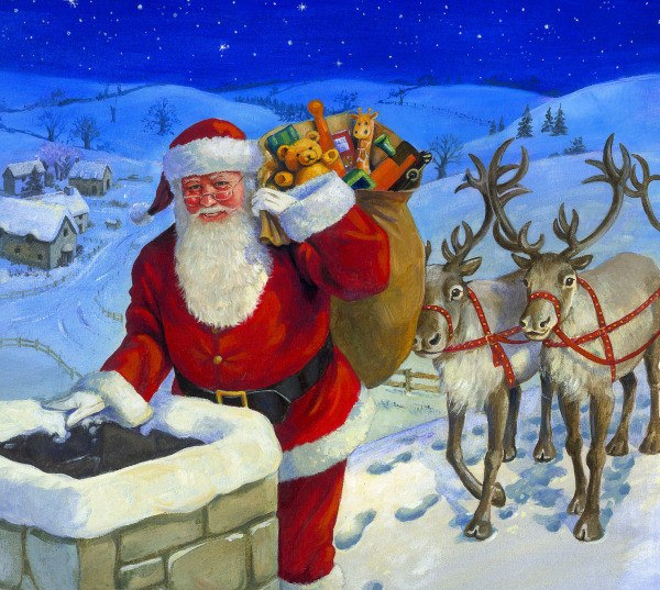 Images Pour Blogs Et Facebook: Belles Images De Père Noël avec Père Noel Image