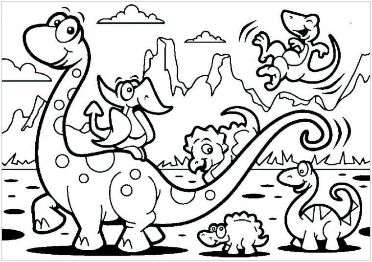 Imprimer Coloriage De Dinosaure A Imprimer Images avec Image De Dinosaure A Imprimer