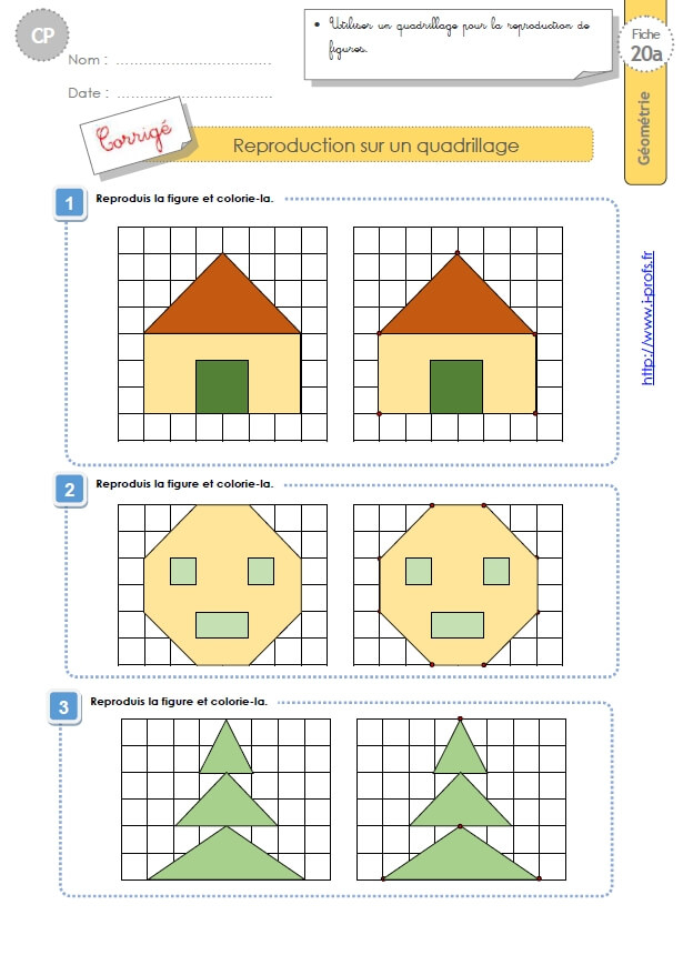 Imprimer Exercice Géométrie Cp Aperçu – Jesuscourse serapportantà Geometrie A Imprimer