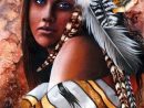 Indienne  Amerindien, Illustration Amérindienne, Images destiné Dessin Indienne