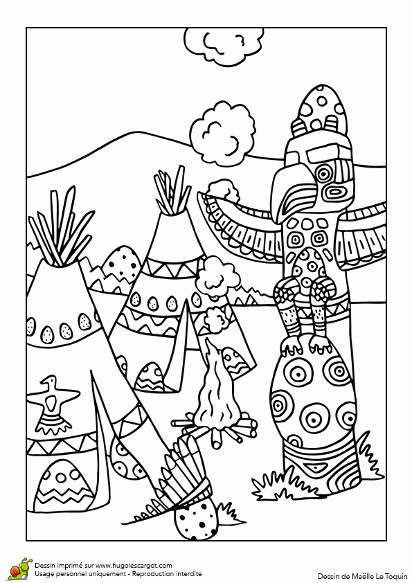 Indiens  Coloring Pages, Coloring Books, Camping Crafts destiné Indien Coloriage 