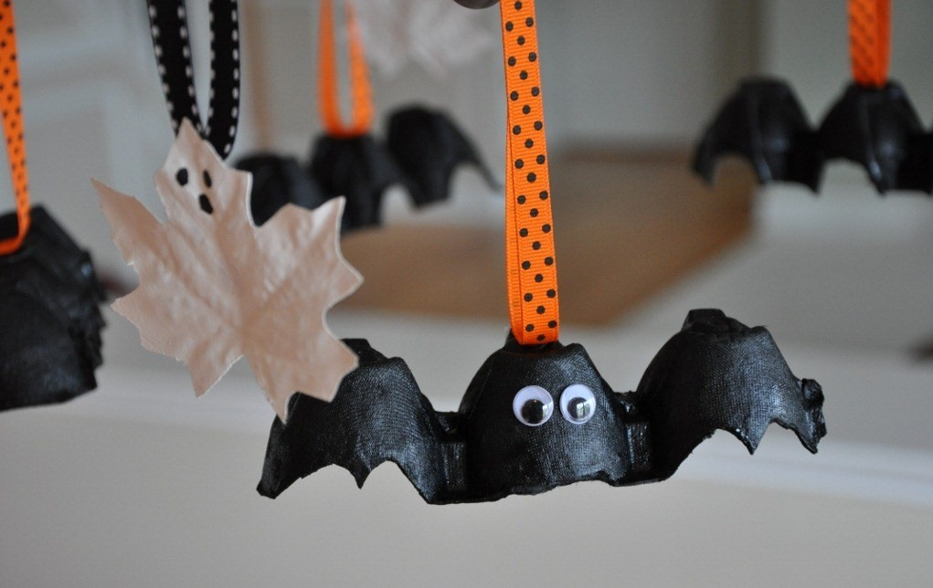 Inspi {Diy} Chauves-Souris D&amp;#039;Halloween - Créamalice dedans Deco Halloween Chauve Souris 