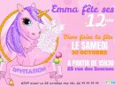 Invitation Anniversaire Pink Licorne Gratuite À concernant Carte D Anniversaire Imprimer
