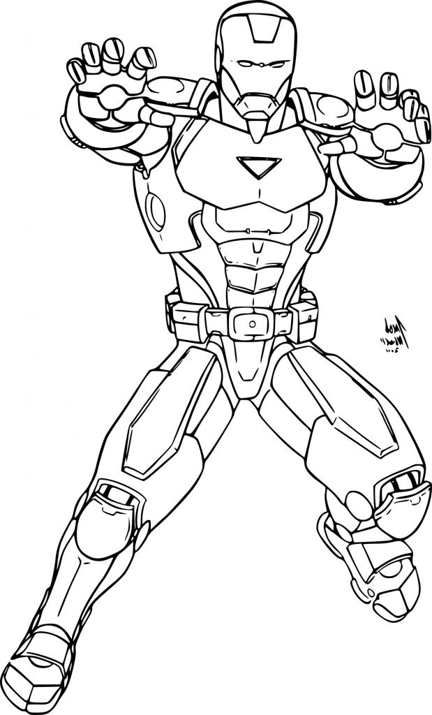 Iron Man À Colorier Beau Collection Coloriage Avengers intérieur Coloriage Iron Man 