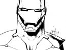 Iron Man The Avengers - Best Coloring Pages  Minister intérieur Iron Man Dessin