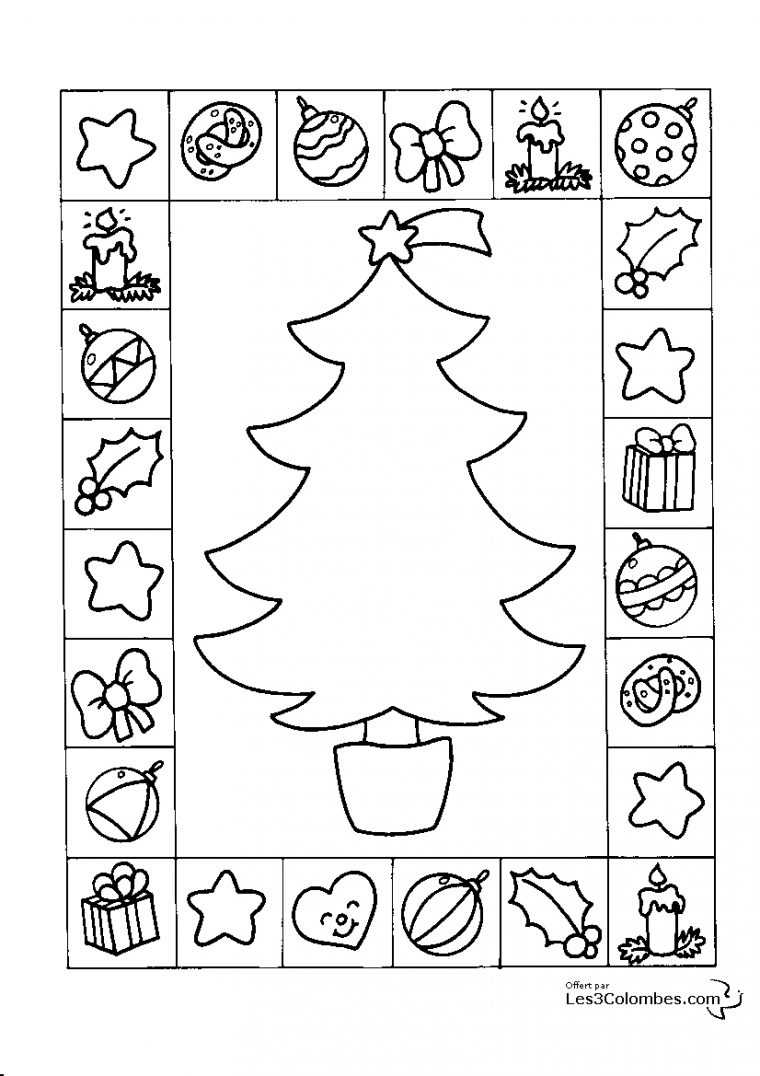 Jeu De Noel A Imprimer 110 – Coloriage En Ligne Gratuit concernant Image De Noel A Imprimer Gratuitement