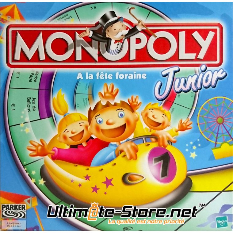 Jeu De Société Monopoly Junior (2001) pour Carte Monopoly Imprimer