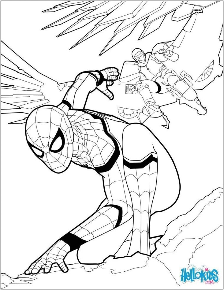 Jeux De Coloriage Spiderman Gratuit En Ligne  Superhero intérieur Jeux De Coloriage En Ligne