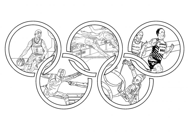 Jeux Olympiques – Coloriage Sur Les Jeux Olympiques encequiconcerne Jeux Coloriage