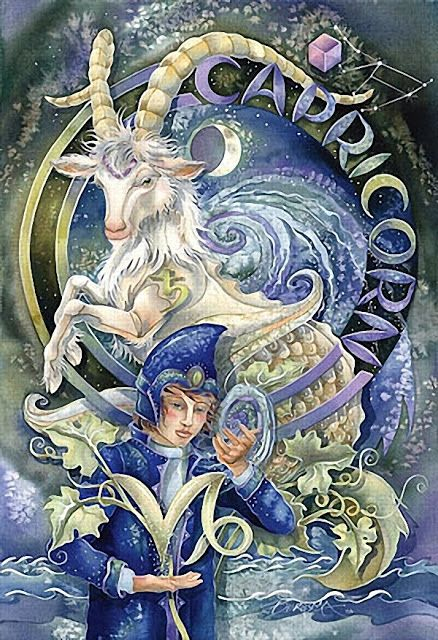 Jody Bergsma-Le Zodiaque  Art Capricorne, Zodiaque tout Dessin Capricorne