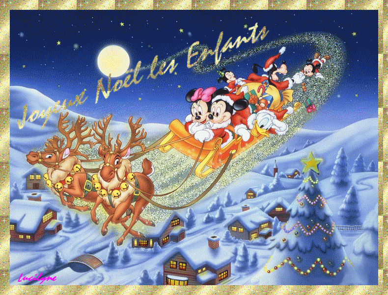 Jolie Carte De Noel Animée - 1Jour1Col tout Cartes Noël Gratuites 